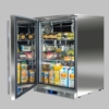 Single Solid Door Outdoor Cooler - Image 2