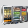 Triple Glass Door Outdoor Cooler